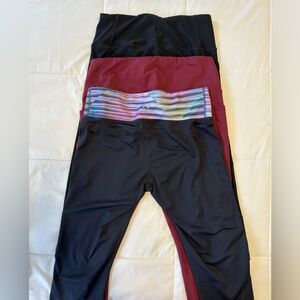 Leggings - Lot of 3 RBX, Fila and Beverly Hills Polo Club